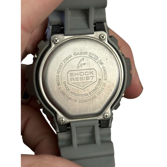 Casio G-SHOCK DW-6900ZB-8ER Zebra Camouflage Wristwatch - Picture 7 of 7